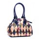 Vivienne Westwood(ヴィヴィアンウエストウッド) ハンドバッグ NEW HARLEQUIN 5073 ブルー H21×W29×D13