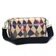 Vivienne Westwood(ヴィヴィアンウエストウッド) ナナメガケバッグ NEW HARLEQUIN 5071 ブルー H13×W25×D14