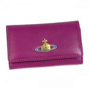 Vivienne Westwood(ヴィヴィアンウエストウッド) キーケース NAPPA 720V  チェリー H6×W10×D1.5