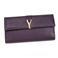 Yves Saint Laurent(イブサンローラン) 長財布 241175 5201 パープル H10.5×W19×D2.5