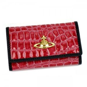 Vivienne Westwood(ヴィヴィアンウエストウッド) キーケース CHANCERY 720V  ピンク H6×W10×D1.5 - 拡大画像