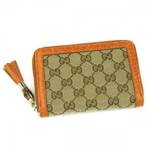 Gucci(グッチ) 長財布 TASSEL 224256 9711 ベージュ/オレンジ H9.5×W14.5×D2.5