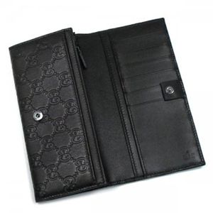 Gucci（グッチ） 長財布 MEN BAR 233112 1000 ブラック H8.5×W18×D3