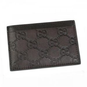Gucci（グッチ） カードケース CARD CASE 163233 2019 ダークブラウン H7.3×W11