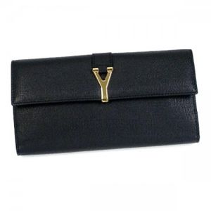 Yves Saint Laurent(イブサンローラン) 長財布 241175 1000 ブラック H10.5×W19×D2.5 - 拡大画像
