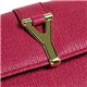 Yves Saint Laurent（イブサンローラン） 長財布 241175 5510 レッド H10.5×W19×D2.5 - 縮小画像5