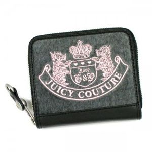 JUICY COUTURE（ジューシークチュール） 二つ折り財布（小銭入れ付） REPLENISHMENT SLGS YSRU1027 63 グレー H10×W12×D2.5