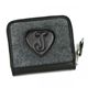 JUICY COUTURE（ジューシークチュール） 二つ折り財布（小銭入れ付） REPLENISHMENT SLGS YSRU1027 63 グレー H10×W12×D2.5 - 縮小画像4