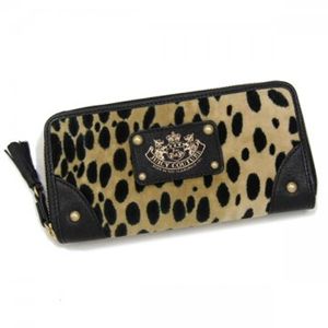 JUICY COUTURE（ジューシークチュール） 長財布 CHEETAH PRINT YSRU1388 13 ブラック H10×W19.5×D2.5
