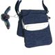 Kipling（キプリング） ショルダーバッグ BASIC K13732 521 ブラック/ブルー H20×W15×D1.5 - 縮小画像3