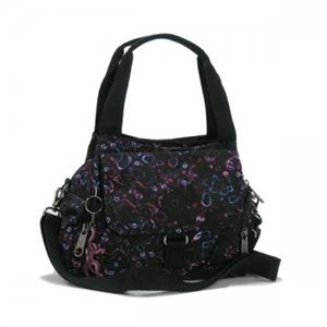 Kipling（キプリング） ハンドバッグ IF K11663 643 ブラック/ピンク H19×W26×D14