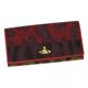 Vivienne Westwood(ヴィヴィアンウエストウッド) 長財布 LEOPARD 1032V レッド/ブラウン H9.5×W19×D2.5 - 縮小画像1