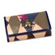 Vivienne Westwood(ヴィヴィアンウエストウッド) キーケース NEW HARLEQUIN 720V ブルー H6×W10×D1.5 - 縮小画像1