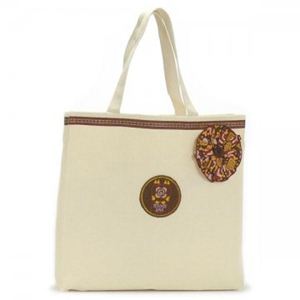 ANNA SUI(アナスイ) トートバッグ BOUDIR PAPER DOLL A610F3 ベージュ H33×W34.5×D8