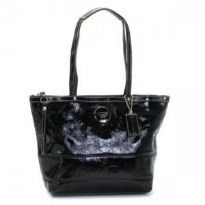 Coach Factory�i�R�[�` �t�@�N�g���[�j �g�[�g�o�b�O 15142 SV/BK H25�~W24�~D10 �y�A�E�g���b�g�z �摜�P