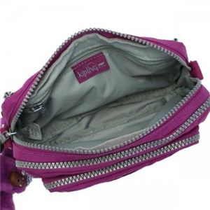 Kipling（キプリング） ベルトバッグ BASIC K13975 217 ダークパープル H13×W19.5×D3.5