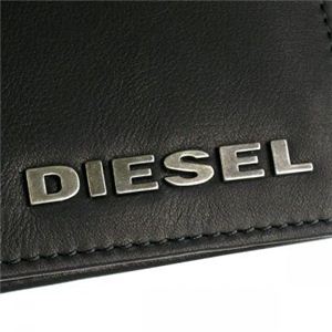 DIESEL（ディーゼル） 二つ折り財布（小銭入れ付） JEM WALLETS X00106 T8013 ブラック