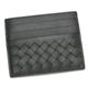 BOTTEGA VENETA（ボッテガベネタ） カードケース P.FOGLIO INTRECCIATO 162150 1000 ブラック - 縮小画像3