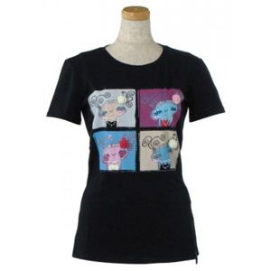 SPORTMAX CODE（スポーツマックスコード） レディースTシャツ 11 79710517000 3 ブラック L60 S17 W40 SH37
