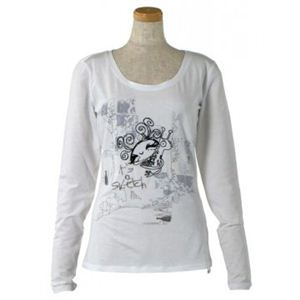 SPORTMAX CODE(スポーツマックスコード) レディースTシャツ 11 79710117000 1 ホワイト L63 S63 W48 SH40
