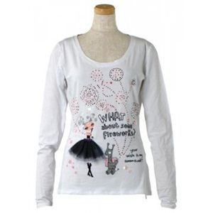 SPORTMAX CODE(スポーツマックスコード) レディースTシャツ 11 79710417000 1 ホワイト L61 S62 W45.5 SH38.5