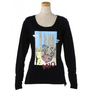 SPORTMAX CODE(スポーツマックスコード) レディースTシャツ 11 79710417000 13 ブラック L63 S63 W48 SH40