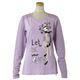 SPORTMAX CODE（スポーツマックスコード） レディースTシャツ 11 79710317000 19 ライトパープル L59 S61 W43 SH37