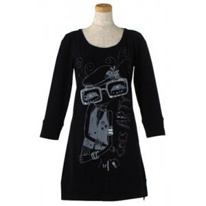 SPORTMAX CODE(スポーツマックスコード) レディースTシャツ 11 79410317000 3 ブラック L75 S47 W47 SH39