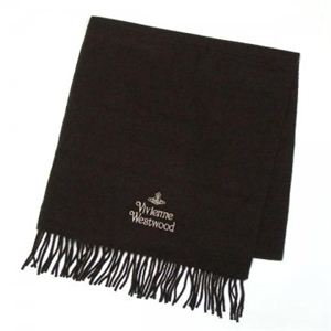 Vivienne Westwood(ヴィヴィアンウエストウッド) マフラー 2 F282 17 ブラウン L180W39