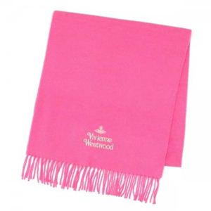Vivienne Westwood(ヴィヴィアンウエストウッド) マフラー 2 F282 18 ピンク L180W39