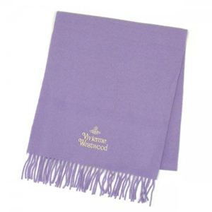 Vivienne Westwood(ヴィヴィアンウエストウッド) マフラー 2 F282 8 バイオレット L180W39