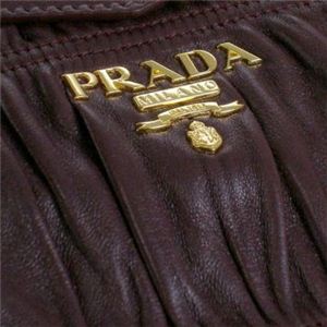 Prada（プラダ） トートバッグ NAPPA GAUFRE BN1951 399 ワイン H33×W42×D15