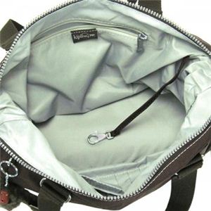 Kipling（キプリング） ハンドバッグ BASIC K13396 740 ダークブラウン/ブラック H23/27×W30×D15