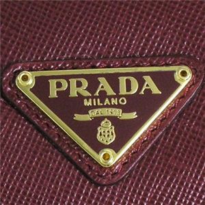 Prada（プラダ） 長財布 SAFFIANO ORO 1M1133 375 ワイン （H11×W19.5×D2）