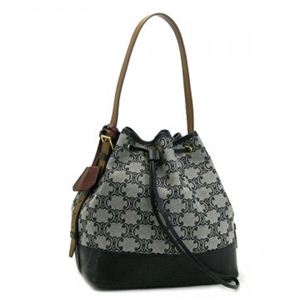CELINE(セリーヌ) ショルダーバッグ LOGO 16813 07OC ネイビー (H24×W24×D16)