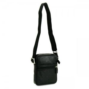 EMPORIO ARMANI(エンポリオアルマーニ) ショルダーバッグ LINEA MINORCA ALL-OV YEM253 80001 ブラック (H19.5×W15×D4.5)
