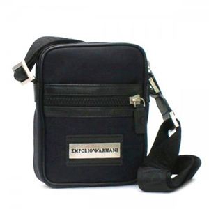 EMPORIO ARMANI(エンポリオアルマーニ) ショルダーバッグ NYLON YEM253 80013 ブルー (H20×W15.5×D5.5)