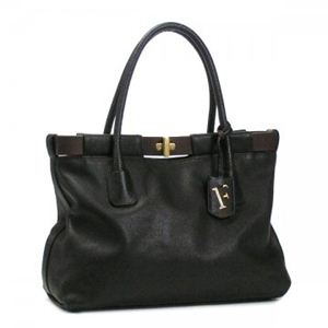 Furla（フルラ） トートバッグ B268 7 ダークブラウン/ブラック （H28×W37×D15）