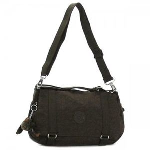 Kipling(キプリング) ショルダーバッグ BASIC K12959 740 ダークブラウン/ブラック (H25×W39×D8.5)