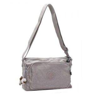 Kipling(キプリング) ショルダーバッグ BASIC K12969 871 ライトグレー (H17.5×W27×D15)