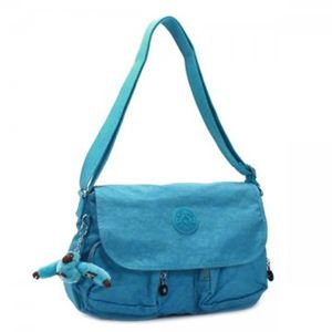 Kipling（キプリング） ショルダーバッグ BASIC K13079 550 SKY ブルーUE （H22×W36×D11.5）