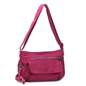 Kipling(キプリング) ショルダーバッグ BASIC K13163 125 レッド/ピンク (H20×W30×D6)