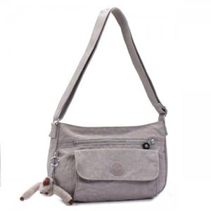 Kipling(キプリング) ショルダーバッグ BASIC K13163 871 ライトグレー (H20×W30×D6)