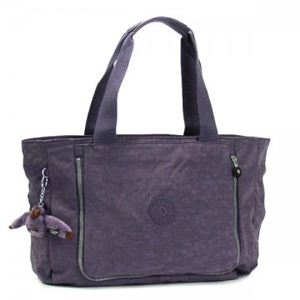 Kipling（キプリング） トートバッグ BASIC K13394 653 ダークパープル （H28×W40×D12）