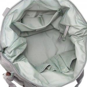 Kipling（キプリング） ハンドバッグ BASIC K13396 871 ライトグレー （H19.5×W34.5×D15.5）