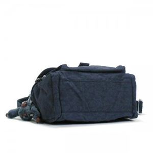 Kipling（キプリング） ハンドバッグ BASIC K13655 521 ブラック/ブルー （H19×W26×D14）