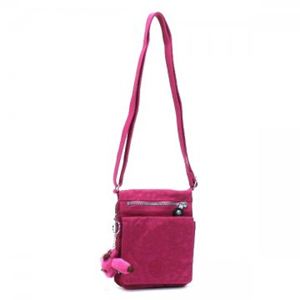 Kipling（キプリング） ショルダーバッグ BASIC K13732 125 レッド/ピンク （H20×W15×D1.5）