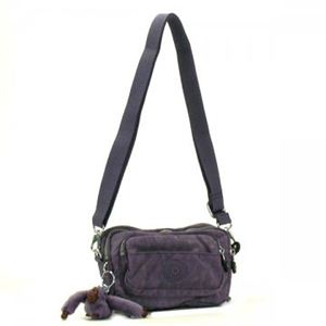 Kipling(キプリング) ベルトバッグ BASIC K13975 653 ダークパープル (H13×W19.5×D3.5)