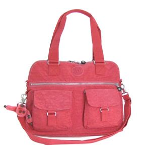Kipling(キプリング) ハンドバッグ BASIC K13340 115 レッド/ピンク (H28.5×W37/40.5×D14.5)