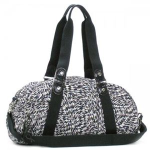 Kipling（キプリング） ショルダーバッグ IF K11662 526 ブラック/ブルー （H22×W43×D21）